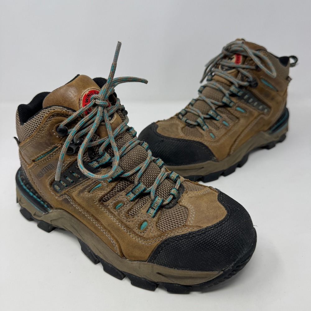 Red Wing Irish Setter Work Boots Two Harbors Aluminum Toe Women's Size‎ 6.5